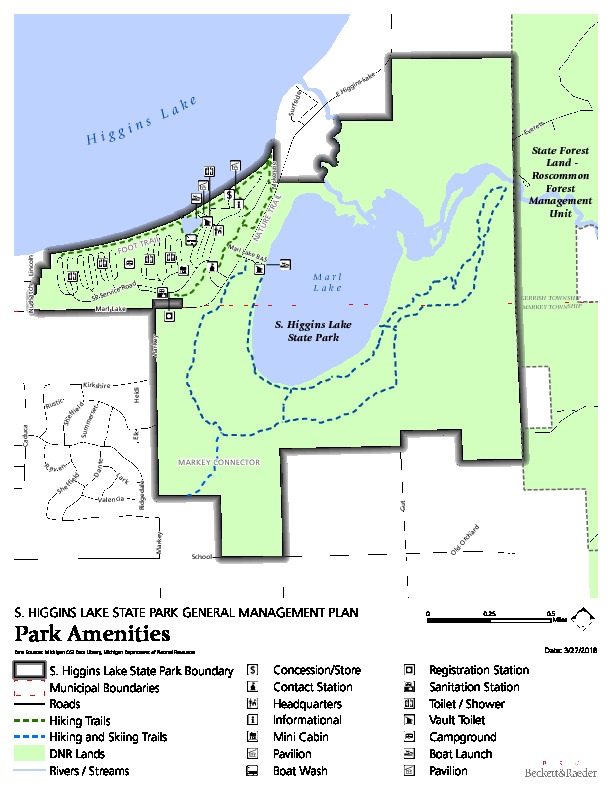 South Higgins Lake State Park – General Management Plans